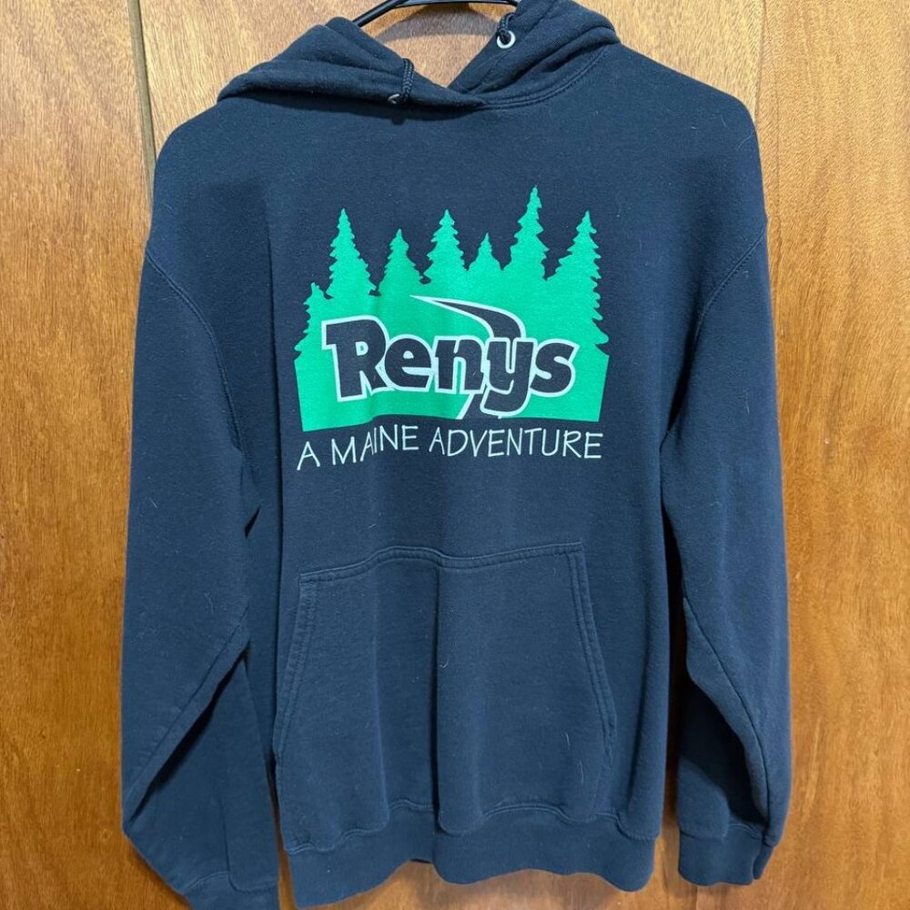 Vintage Reny's Maine Local Hoodie Sweatshirt - Size M